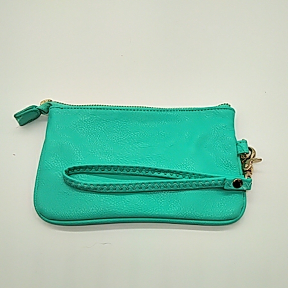 Monogram wristlet "G" teal - Picture 6 of 7